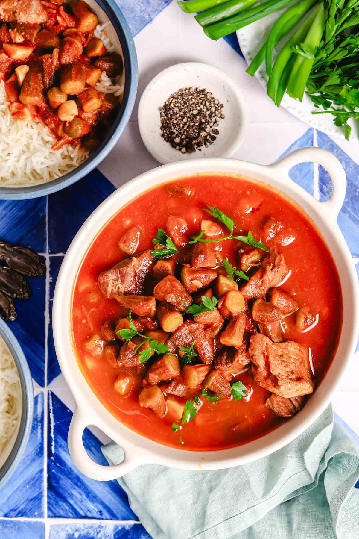 Okra Stew: From Middle Eastern Bamya to Southern Comfort Food